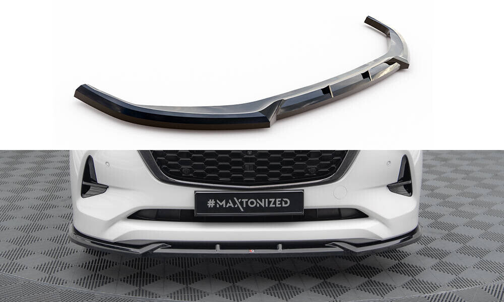 Frontlippe V.1 passend für Mazda CX-60 Mk1 schwarz Hochglanz