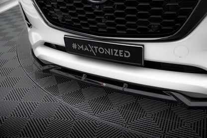 Frontlippe V.1 passend für Mazda CX-60 Mk1 schwarz Hochglanz