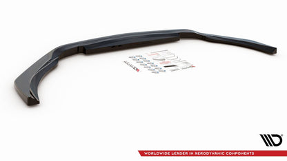 Frontlippe V.1 passend für Mercedes-AMG A 45 S Aero Pack W177 schwarz Hochglanz