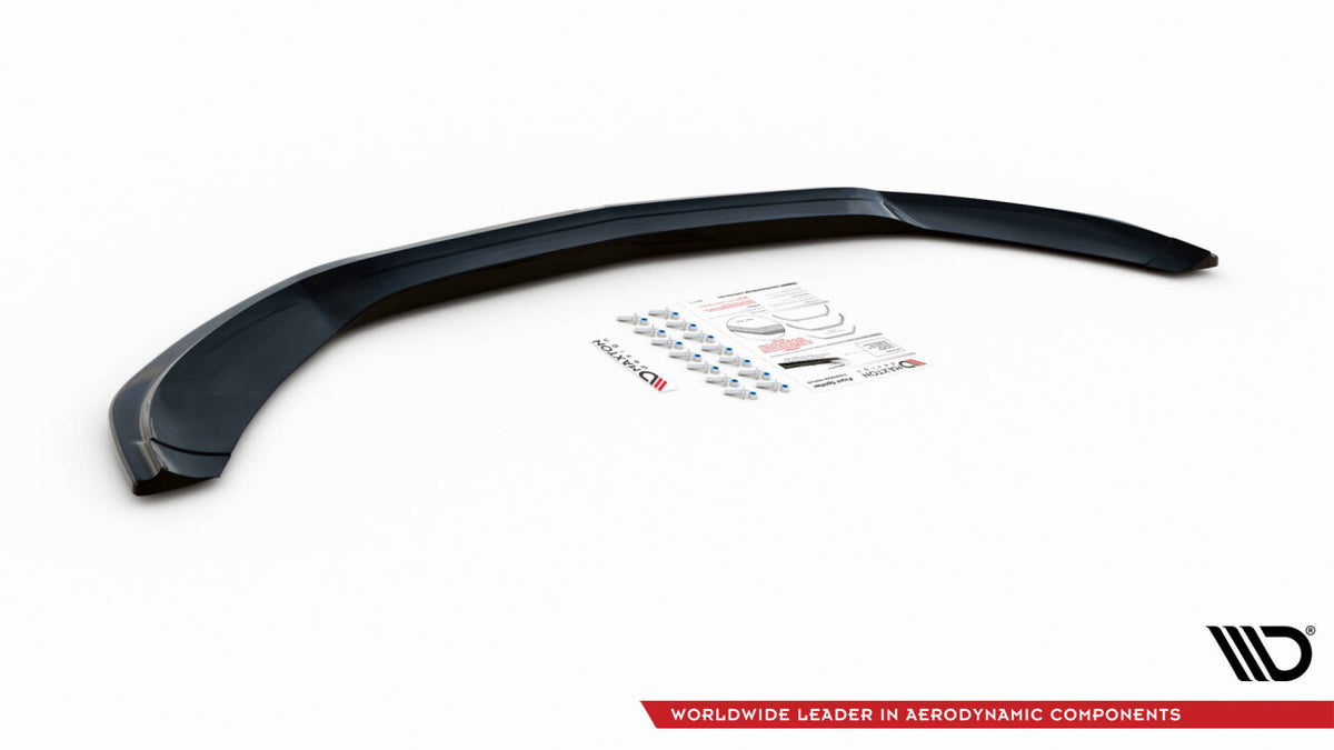 Frontlippe V.1 passend für Mercedes-AMG C 43 / AMG-Line W205 schwarz Hochglanz