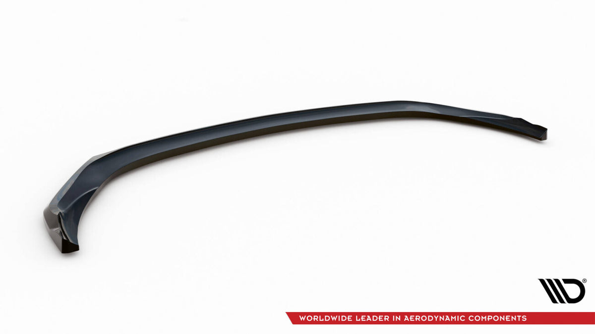 Frontlippe V.1 passend für Mercedes-AMG C43 Coupe / Cabrio / Limousine / Kombi C205 / A205 / W205 / S205 FL schwarz Hochglanz