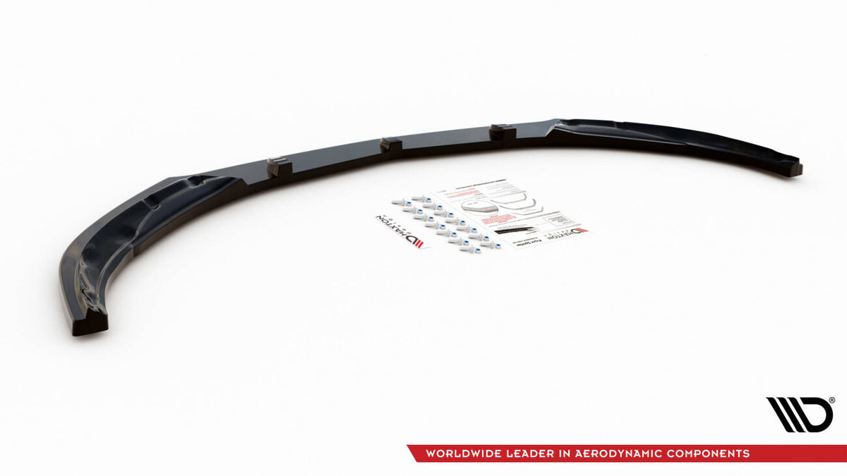 Frontlippe V.1 passend für Mercedes-AMG C63 Coupe AMG Aero Pack C205 FL schwarz Hochglanz