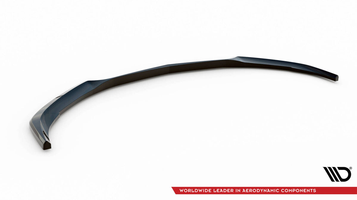 Frontlippe V.1 passend für Mercedes-AMG C63 Limousine / Kombi W205 FL schwarz Hochglanz