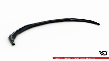 Frontlippe V.1 passend für Mercedes-AMG C63 Limousine / Kombi W205 / S205 schwarz Hochglanz