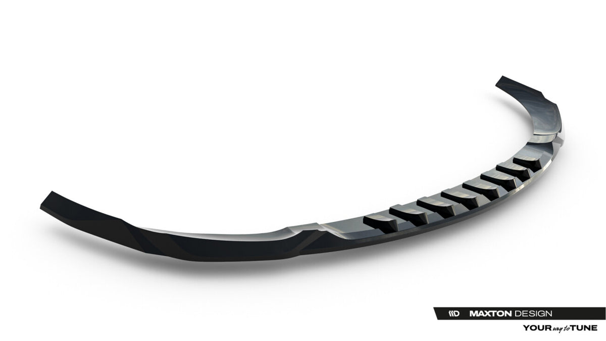 Frontlippe V.1 passend für Mercedes-AMG C63 Limousine / Kombi W206 / S206 schwarz Hochglanz