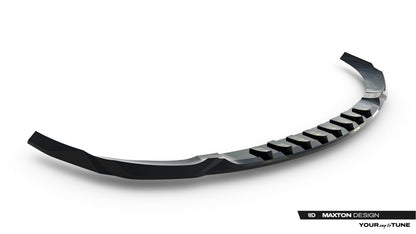 Frontlippe V.1 passend für Mercedes-AMG C63 Limousine / Kombi W206 / S206 schwarz Hochglanz