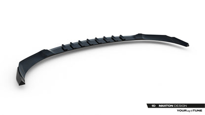 Frontlippe V.1 passend für Mercedes-AMG C63 Limousine / Kombi W206 / S206 schwarz Hochglanz