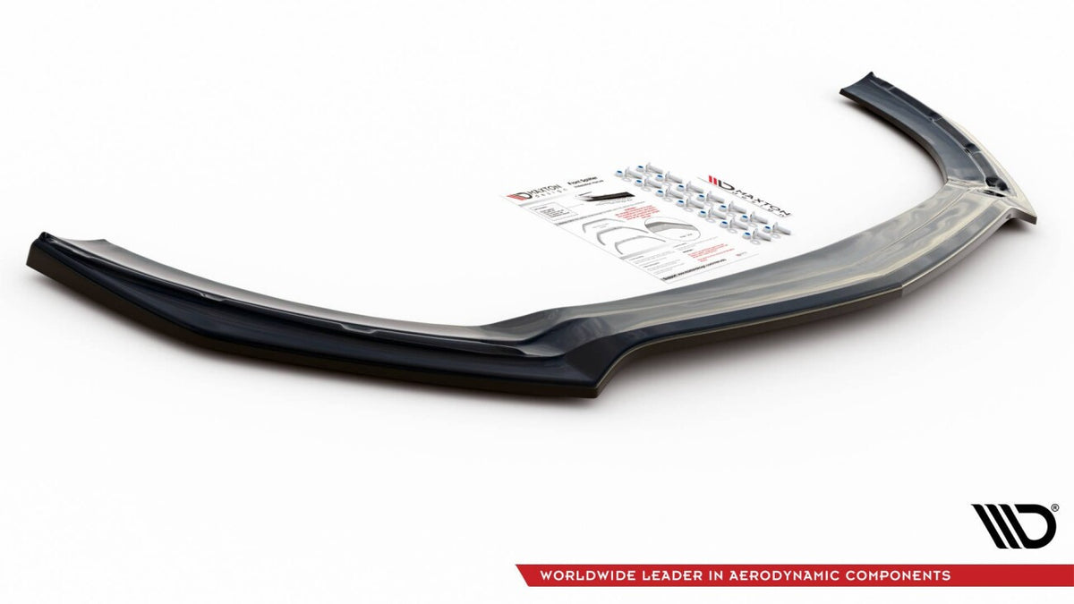 Frontlippe V.1 passend für Mercedes-AMG CLA 35 Aero C118 schwarz Hochglanz