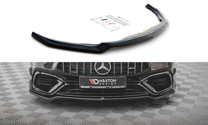 Frontlippe V.1 passend für Mercedes-AMG CLA 45 Aero C118 schwarz Hochglanz