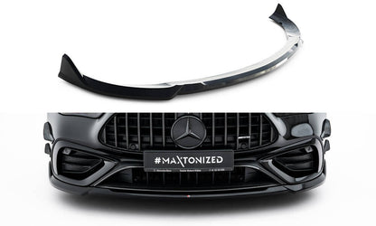 Frontlippe V.1 passend für Mercedes-AMG CLE 53 C236 schwarz Hochglanz