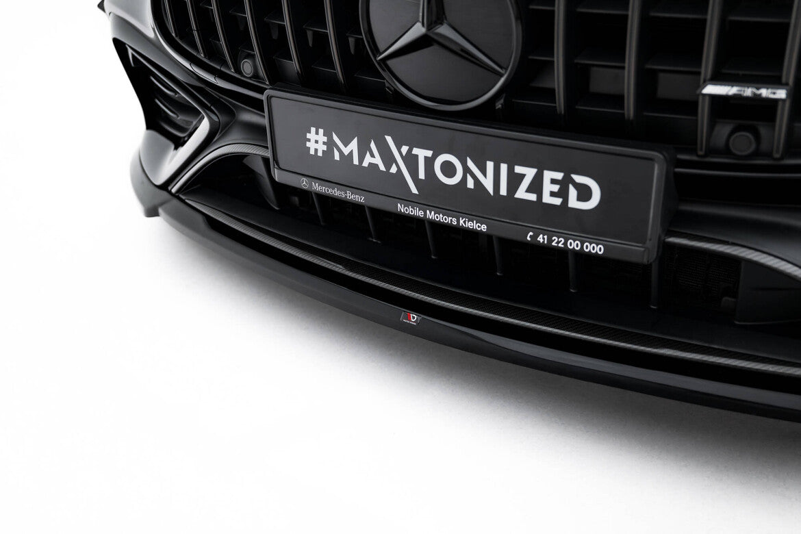 Frontlippe V.1 passend für Mercedes-AMG CLE 53 C236 schwarz Hochglanz