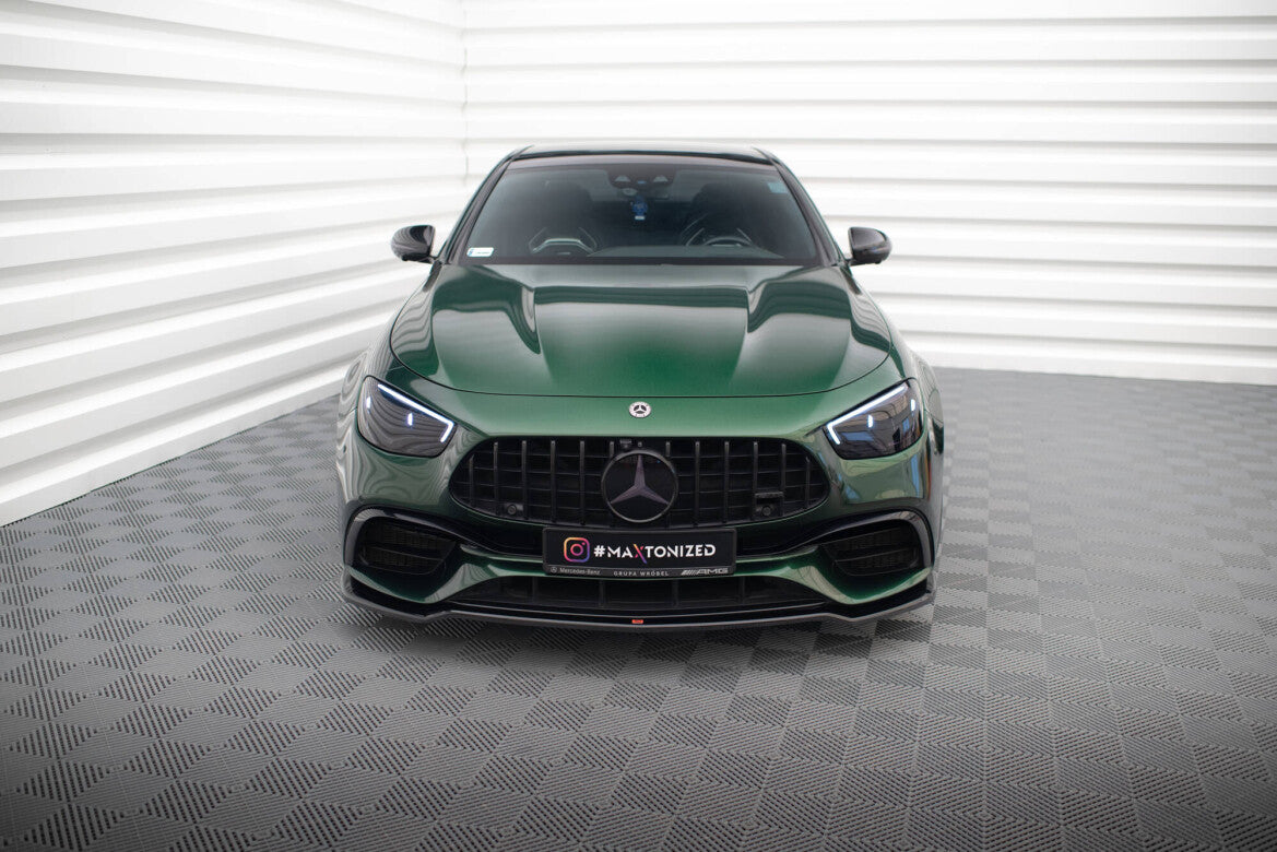 Frontlippe V.1 passend für Mercedes-AMG E63 W213 FL schwarz Hochglanz