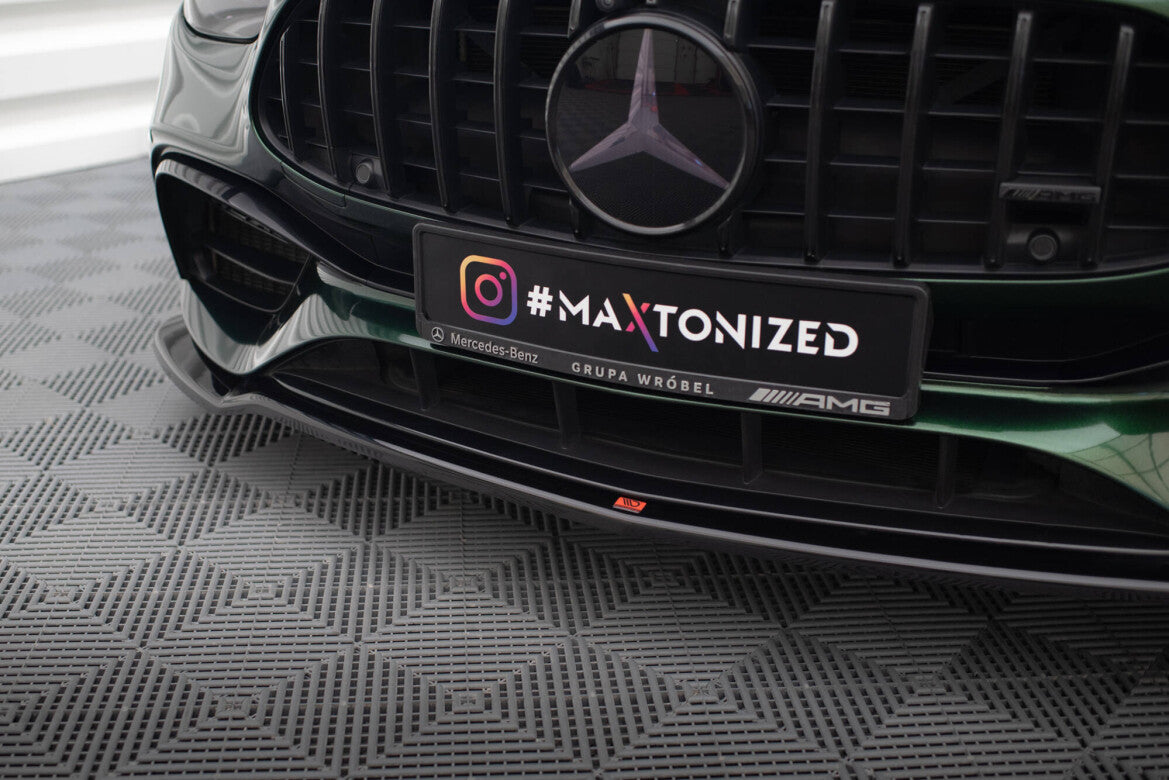 Frontlippe V.1 passend für Mercedes-AMG E63 W213 FL schwarz Hochglanz