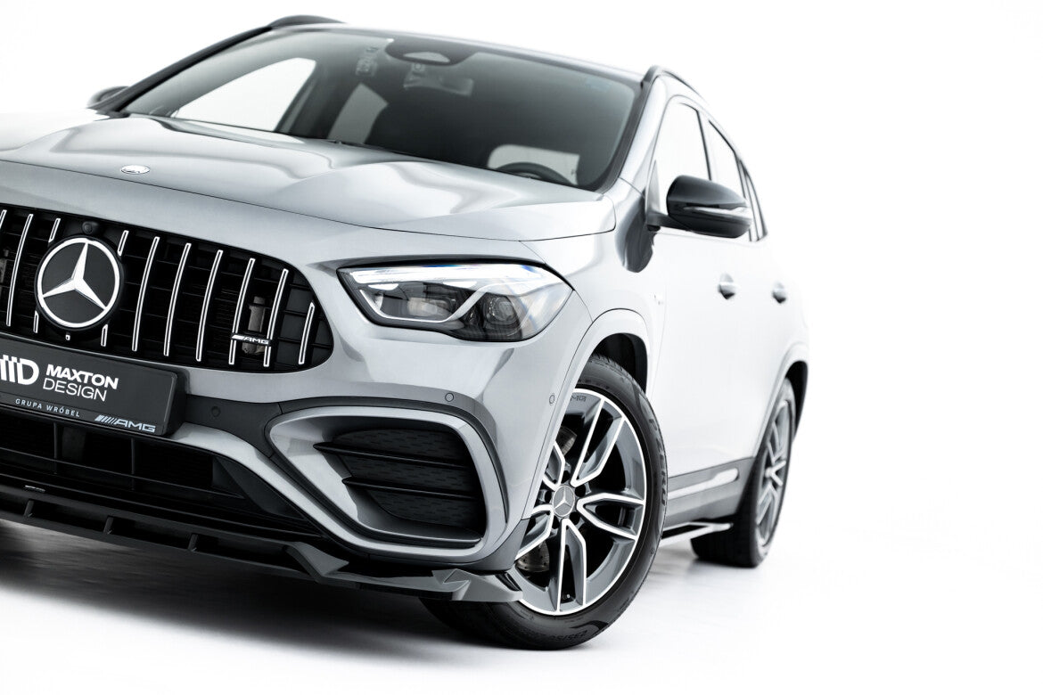 Frontlippe V.1 passend für Mercedes-AMG GLA 35 H247 FL schwarz Hochglanz