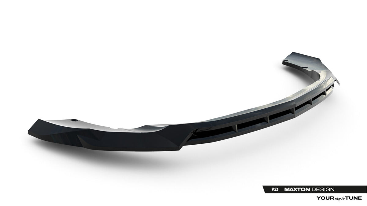 Frontlippe V.1 passend für Mercedes-AMG GLA 35 H247 FL schwarz Hochglanz