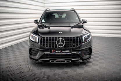 Frontlippe V.1 passend für Mercedes-AMG GLB 35 / AMG-Line X247 schwarz Hochglanz