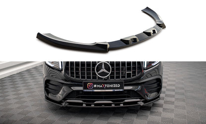 Frontlippe V.1 passend für Mercedes-AMG GLB 35 / AMG-Line X247 schwarz Hochglanz