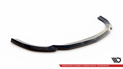 Frontlippe V.1 passend für Mercedes-AMG GT 43 4 Door Coupe V8 Styling Package X290 schwarz Hochglanz