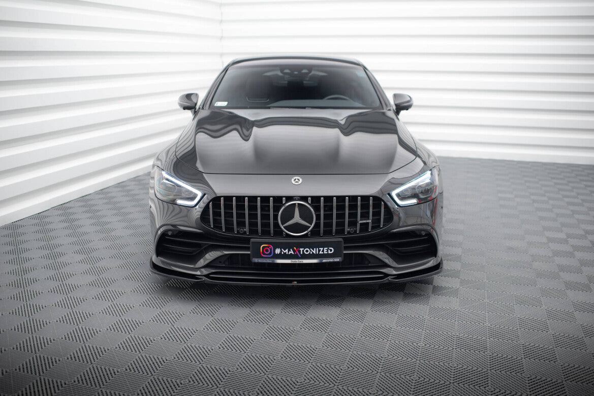 Frontlippe V.1 passend für Mercedes-AMG GT 53 4-Door Coupe X290 schwarz Hochglanz