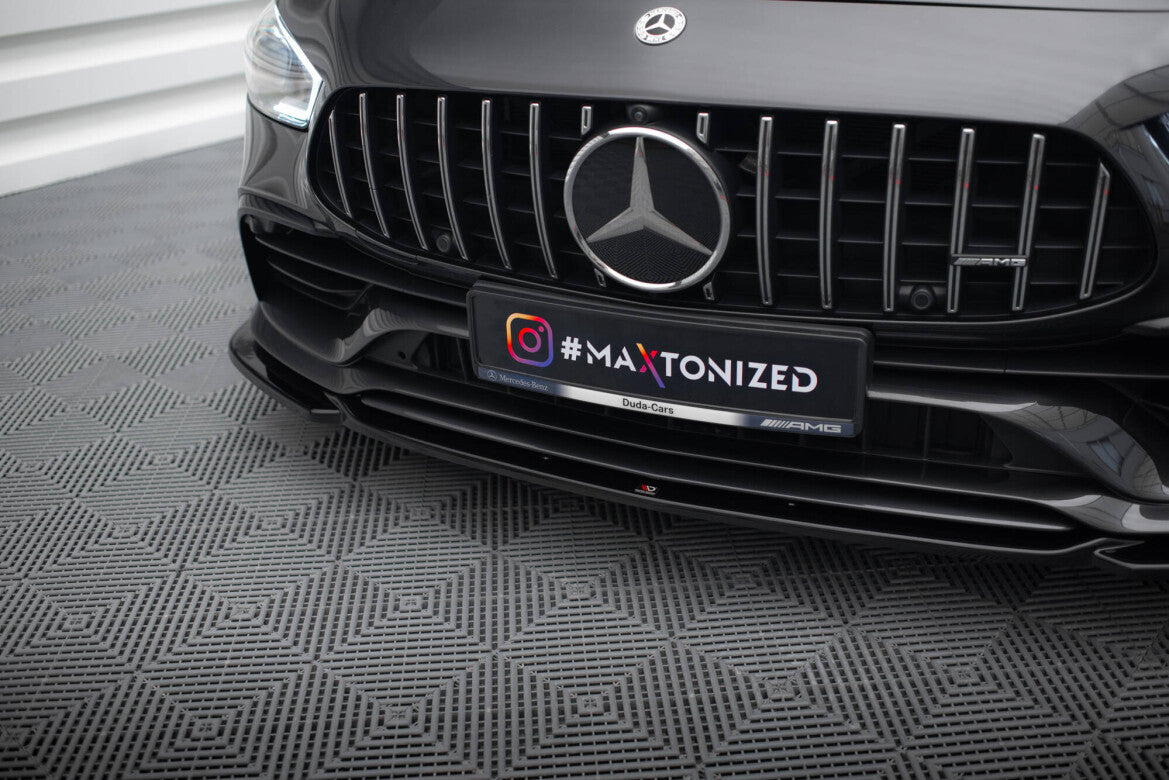Frontlippe V.1 passend für Mercedes-AMG GT 53 4-Door Coupe X290 schwarz Hochglanz