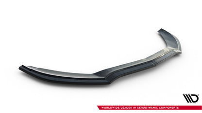 Frontlippe V.1 passend für Mercedes- Benz C Coupe AMG-Line C205 schwarz Hochglanz
