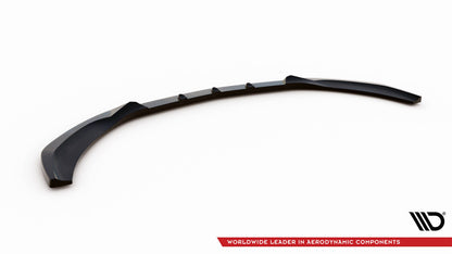 Frontlippe V.1 passend für Mercedes C AMG-Line / 43 AMG W206 schwarz Hochglanz