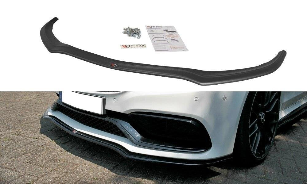 Frontlippe V.1 passend für Mercedes C-Klasse C205 63 AMG Coupe schwarz Hochglanz
