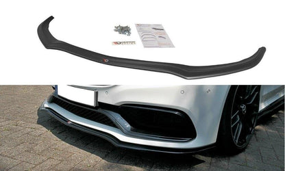 Frontlippe V.1 passend für Mercedes C-Klasse C205 63 AMG Coupe schwarz Hochglanz