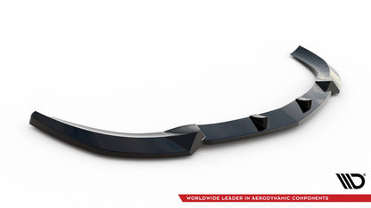 Frontlippe V.1 passend für Mercedes CL 63 AMG C216 schwarz Hochglanz