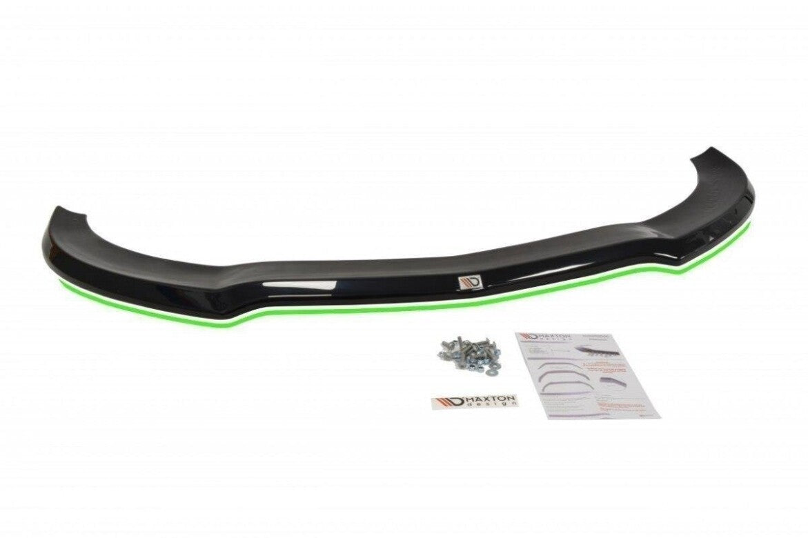 Frontlippe V.1 passend für Mercedes CLA 45 AMG C117 (vor FL) schwarz Hochglanz