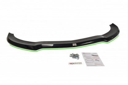 Frontlippe V.1 passend für Mercedes CLA 45 AMG C117 (vor FL) schwarz Hochglanz