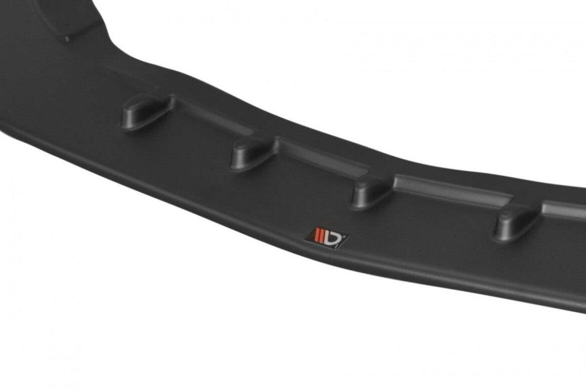 Frontlippe V.1 passend für Mercedes CLA A45 AMG C117 FL schwarz Hochglanz