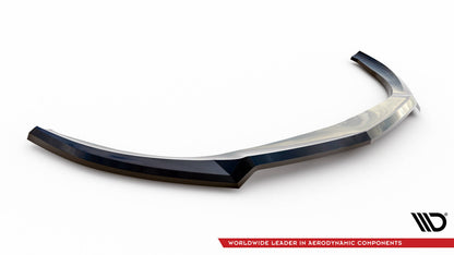 Frontlippe V.1 passend für Mercedes CLA C118 schwarz Hochglanz
