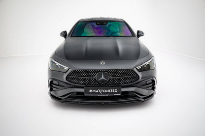 Frontlippe V.1 passend für Mercedes CLE AMG-Line C236 schwarz Hochglanz