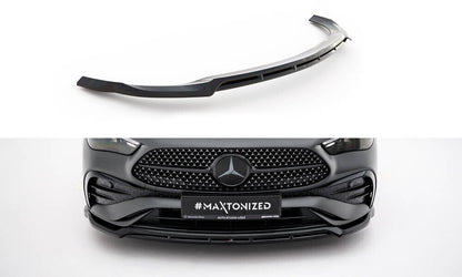 Frontlippe V.1 passend für Mercedes CLE AMG-Line C236 schwarz Hochglanz