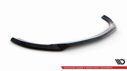 Frontlippe V.1 passend für Mercedes E AMG-Line W213 FL schwarz Hochglanz
