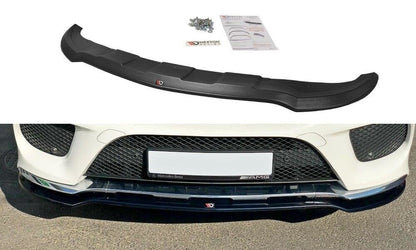 Frontlippe V.1 passend für Mercedes GLE W166 AMG-Line schwarz Hochglanz