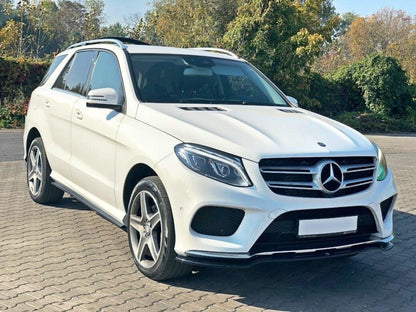 Frontlippe V.1 passend für Mercedes GLE W166 AMG-Line schwarz Hochglanz