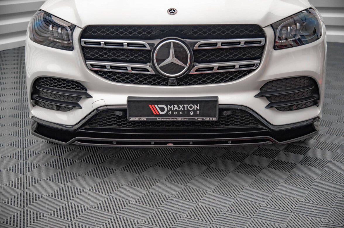 Frontlippe V.1 passend für Mercedes GLS AMG-Line X167 schwarz Hochglanz