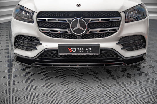 Frontlippe V.1 passend für Mercedes GLS AMG-Line X167 schwarz Hochglanz