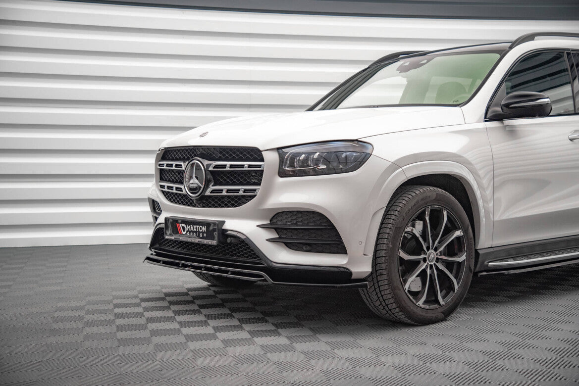 Frontlippe V.1 passend für Mercedes GLS AMG-Line X167 schwarz Hochglanz