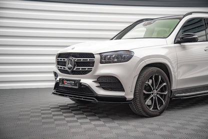 Frontlippe V.1 passend für Mercedes GLS AMG-Line X167 schwarz Hochglanz
