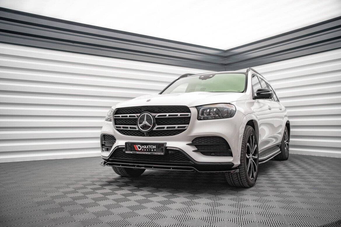 Frontlippe V.1 passend für Mercedes GLS AMG-Line X167 schwarz Hochglanz