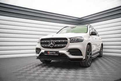 Frontlippe V.1 passend für Mercedes GLS AMG-Line X167 schwarz Hochglanz