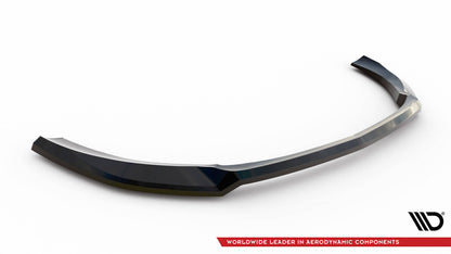 Frontlippe V.1 passend für Mercedes S AMG-Line W222 FL schwarz Hochglanz
