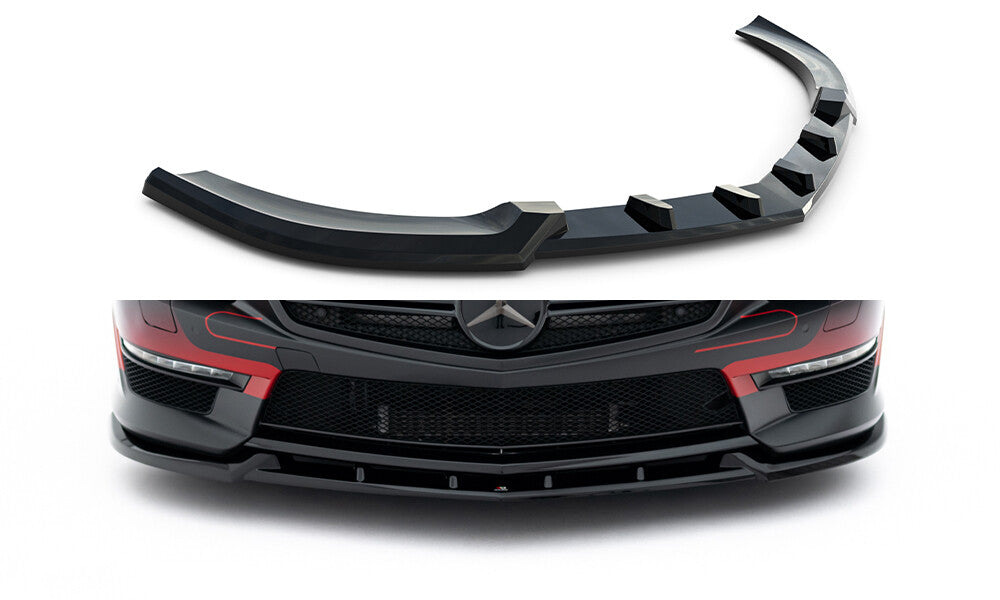 Frontlippe V.1 passend für Mercedes SL 63 AMG R231 schwarz Hochglanz