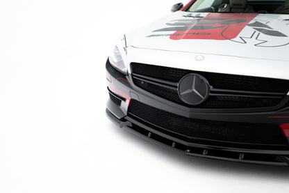 Frontlippe V.1 passend für Mercedes SL 63 AMG R231 schwarz Hochglanz