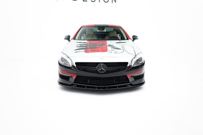 Frontlippe V.1 passend für Mercedes SL 63 AMG R231 schwarz Hochglanz