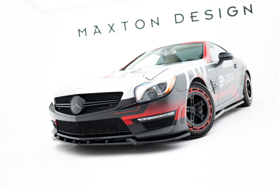 Frontlippe V.1 passend für Mercedes SL 63 AMG R231 schwarz Hochglanz