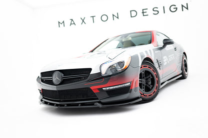 Frontlippe V.1 passend für Mercedes SL 63 AMG R231 schwarz Hochglanz